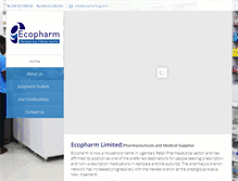 Tablet Screenshot of ecopharmug.com